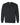 Front View of Black DryBlend® Crewneck Sweatshirt - 12000