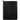 Front View of Black FSC® Mix Pedova™ Zippered UltraHyde Padfolio