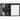 Front View of Black FSC® Mix Pedova™ Zippered UltraHyde Padfolio