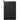 Front View of Black FSC® Mix Windsor Impressions Jr. Zip Padfolio plain