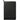 Front View of Black FSC® Mix Windsor Impressions Jr. Zip Padfolio