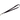 Front View of Black Lanyard with Bulldog Clip plain