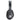 Front View of Black Light Up Logo Bluetooth Headphones