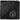 Front View of Black Luxury Comfort Flannel Fleece Blanket