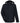 Front View of Black Men's Barrier Rain Jacket - CE712