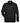 Front View of Black Men's Bristol Full-Zip Sweater Fleece Jacket - DG793