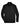 Front View of Black Men's Cruise Two-Layer Fleece Bonded Soft Shell Jacket - 88184