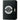 Front View of Black New Yorker Padfolio