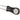 Front View of Black Recycled Retractable Divot Tool w/ Ball Marker plain