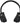 Front View of Black Rewired Recycled Bluetooth Headphones plain