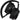 Front View of Black Rewired Recycled Bluetooth Headphones plain