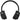 Front View of Black Rewired Recycled Bluetooth Headphones plain