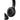 Front View of Black Rewired Recycled Bluetooth Headphones plain
