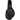 Front View of Black Rewired Recycled Bluetooth Headphones plain