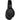 Front View of Black Rewired Recycled Bluetooth Headphones plain