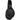 Front View of Black Rewired Recycled Bluetooth Headphones plain