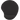 Front View of Black Solid Jersey Gel Mouse Pad / Wrist Rest plain