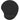 Front View of Black Solid Jersey Gel Mouse Pad / Wrist Rest plain