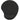 Front View of Black Solid Jersey Gel Mouse Pad / Wrist Rest plain