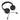 Front View of Black Sony WH-CH520 Wireless Headphones with Microphone plain