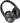 Front View of Black SoulMic Bluetooth Headphones