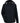 Front View of Black Women's Packable Rain Jacket - CE712W