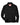 Front View of Black Youth Campus Microfleece Jacket - TT90Y