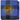 Front View of Blue Buffalo Plaid Fleece Blanket
