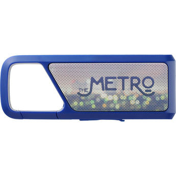 Front View of Blue Clip Clap 2 Bluetooth Speaker