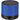 Front View of Blue Cylinder Bluetooth Speaker plain