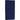Front View of Blue "Fiji" Standard Weight Beach Towel color plain