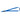 Front View of Blue Flat Panel Lanyard plain