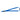 Front View of Blue Flat Panel Lanyard plain