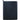 Front View of Blue FSC® Mix Pedova™ Zippered UltraHyde Padfolio
