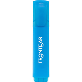 Front View of Blue Jumbo Recycled Highlighter