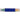 Front View of Blue Scripto® Quad Highlighter plain