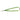 Front View of Green Lanyard with Bulldog Clip plain