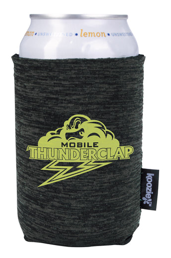 Front View of Koozie® Heather Collapsible Can Cooler