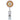 Front View of Natural Bamboo Badge Holder