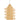 Front View of Natural Bamboo Golf Buddy plain