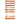 Front View of Orange Good Vibes Cabana Stripe Beach Towel plain