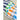 Front View of Orange Good Vibes Cabana Stripe Beach Towel plain