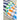 Front View of Orange Good Vibes Cabana Stripe Beach Towel plain
