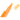 Front View of Orange Recycled Combo Highlighter plain