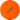 Front View of Orange Srixon Soft Feel BRITE Golf Balls - 12 Pack