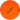 Front View of Orange Srixon Soft Feel BRITE Golf Balls - 3 Pack