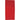 Front View of Red "Fiji" Standard Weight Beach Towel color plain
