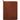 Front View of Red FSC® Mix Pedova™ Zippered UltraHyde Padfolio plain