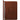 Front View of Red FSC® Mix Pedova™ Zippered UltraHyde Padfolio