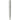 Front View of Silver Recycled Stainless Steel Rollerball Pen plain